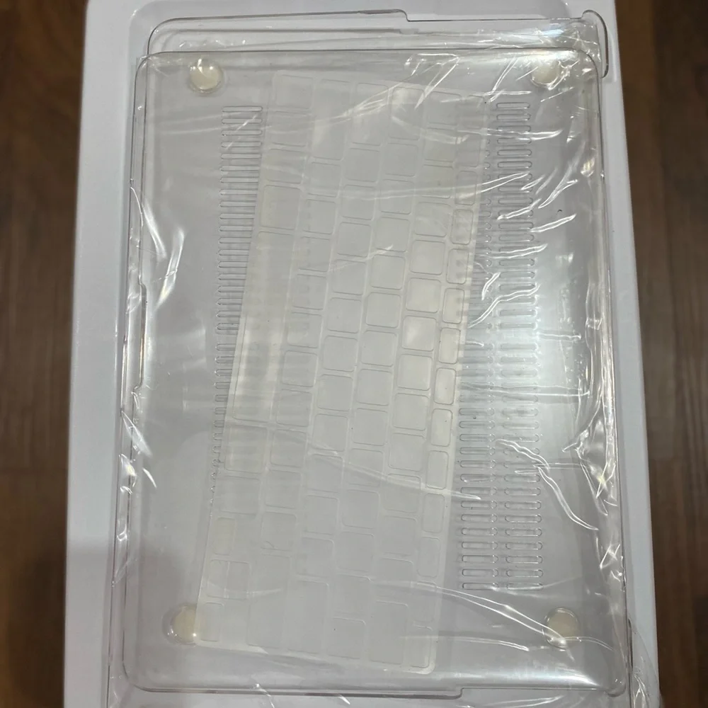 Transparent Apple Laptop Protective Case